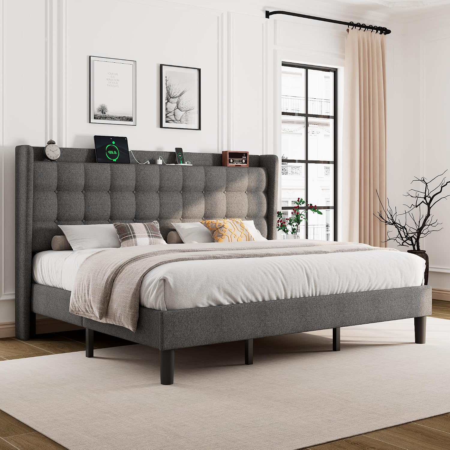 Amazon King Size Bed Framenull