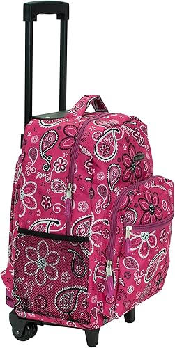 Vista 8 de Rockland - Mochila con asa doble enrollable, Bandana, Talla única