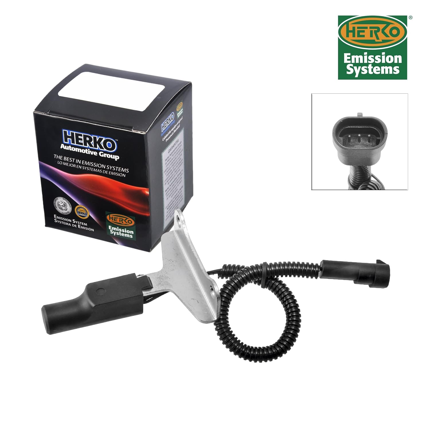 Herko Engine Crankshaft Position Sensor CKP2080 for Dodge Jeep Dakota B350 B250 D150 Ramcharger D250 W150 B150 W350 W250 D350 Grand Cherokee Grand Wagoneer 3.9L 5.2L 5.9L 1990-1993