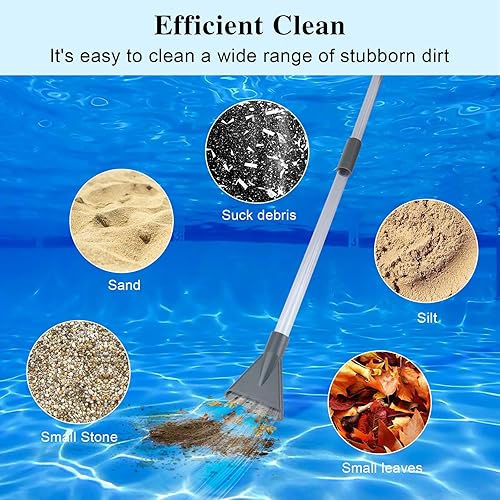 Miniatura 5 de Aspiradora de spa para bañera de hidromasaje, aspiradora manual de piscina, interruptor de control de válvula de bolsa de aire ajustable, manguera