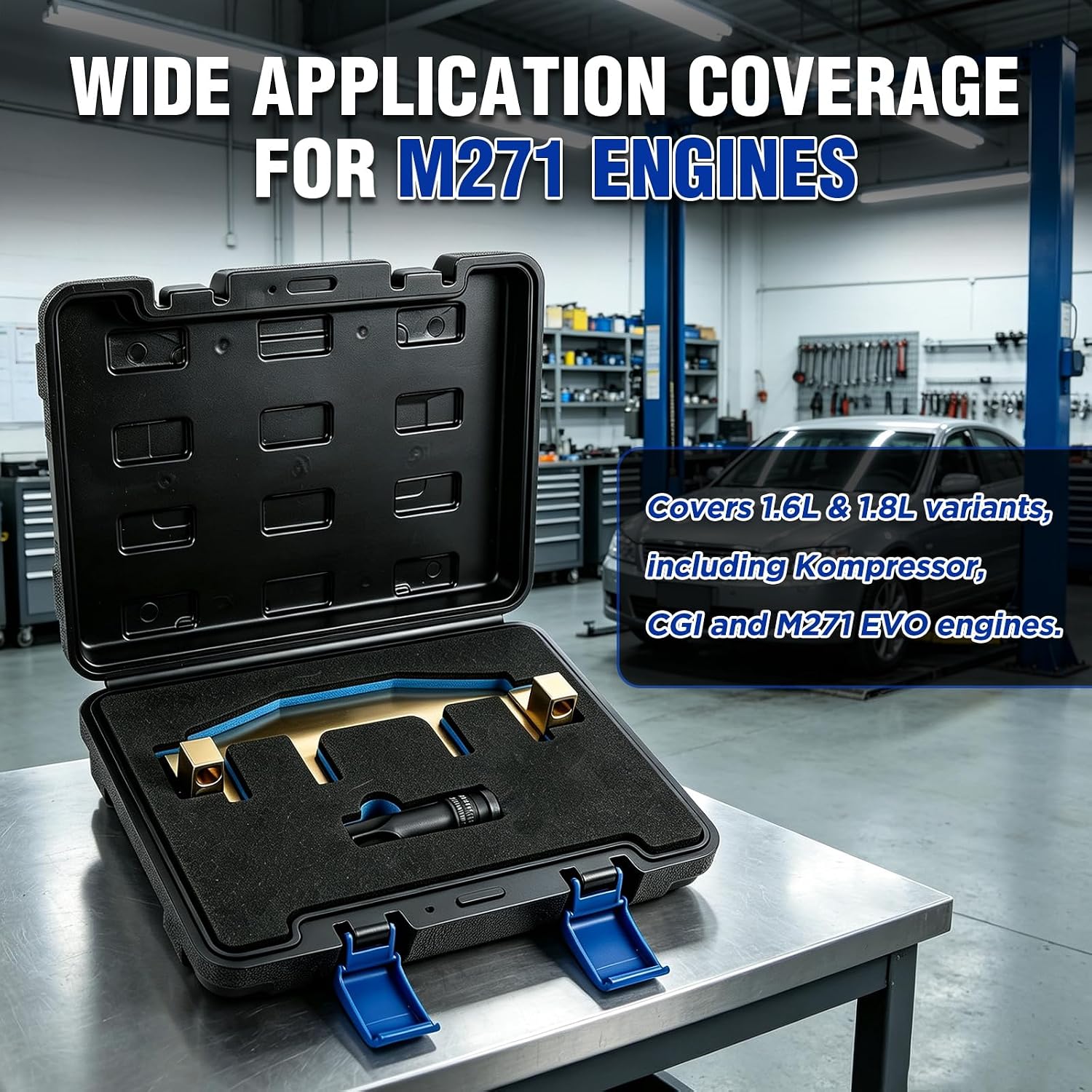 Engine Timing Tool for Mercedes-Benz M271 C E SLK Class Camshaft Locking