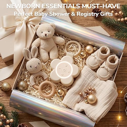 Miniatura 9 de Mom's Choice Awards 2025  Máquina portátil de sonido de ruido blanco para bebé  25 sonidos relajantes  Máquina de sonido de viaje recargable con luz