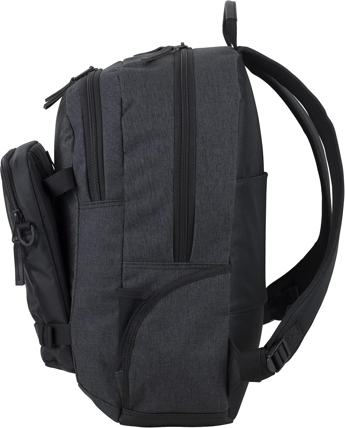 Eastsport (2 for 1) Universal Commuter Backpack w/Matching Shoulder Bag - Black