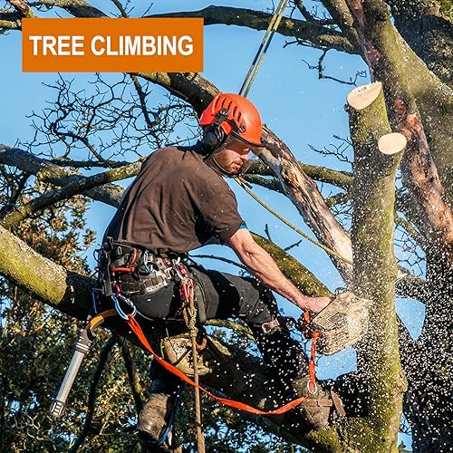 Vista 13 de Mosquetón de escalada de alta resistencia con bloqueo – Favofit 25KN 42KN UIAA certificado Auto Lock Mosquetón Clip para arborista – Gancho grande