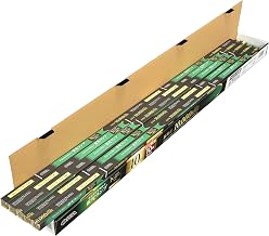 Ohm FLR40SS EX-N/32 10P 06-5990 Straight Fluorescent Lamp, Rapid Start Shape, 40 Shape, Daylight White, Set of 10