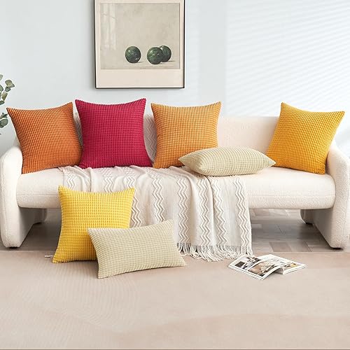 Miniatura 5 de MIULEE - Fundas de almohada decorativa Funda de cojín suave y sólida para sofá cama Dormitorio., Terciopelo, Negro, 18"x18"