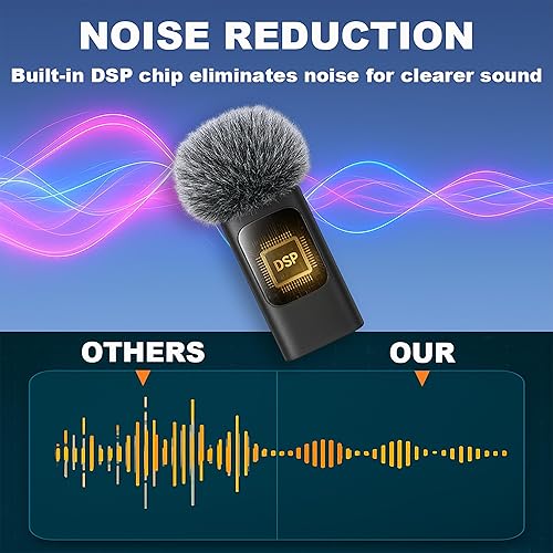 Miniatura 2 de BSONE Amplificador de voz con micrófono inalámbrico para profesores - Sistema PA portátil Bluetooth con clip con micrófono de solapa y altavoz para