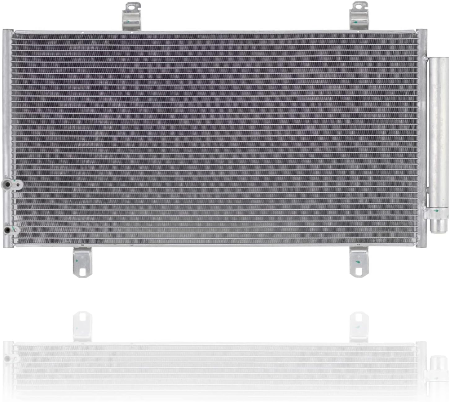 A/C Condenser - Pacific Best Inc. Compatible/Replacement for 3396 05-12 Toyota Avalon Camry ES 350 Venza - With Receiver & Dryer