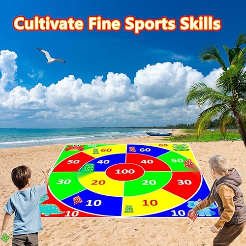 Miniatura 6 de Juego de lanzamiento de seguridad para niños grandes, suministros de fiesta familiar para niños, regalo para cumpleaños o Navidad para niños de 3,