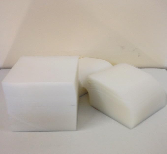 4x4 Clear Plastic Furniture Carpet Tabs 1,000 cts A&A