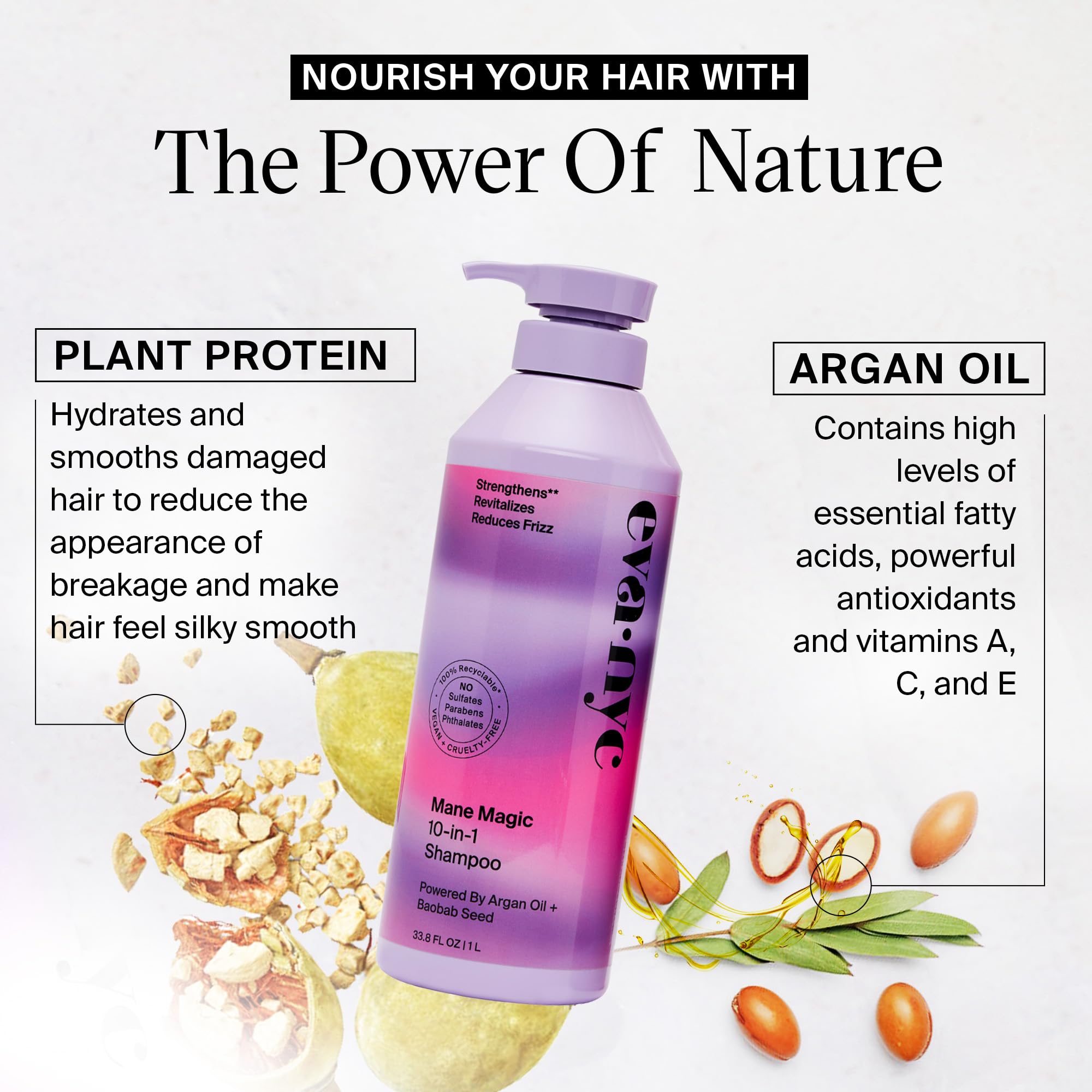 Eva NYC Frizz Fixer Smoothing Hair Care