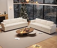 Vista 33 de Fiona's magic Sofá de Pana de 3 Plazas para Sala de Estar, Sofá Nube Negra de 89", Sofá de Piso de Asiento Profundo para Dormitorio, Cama Seccional