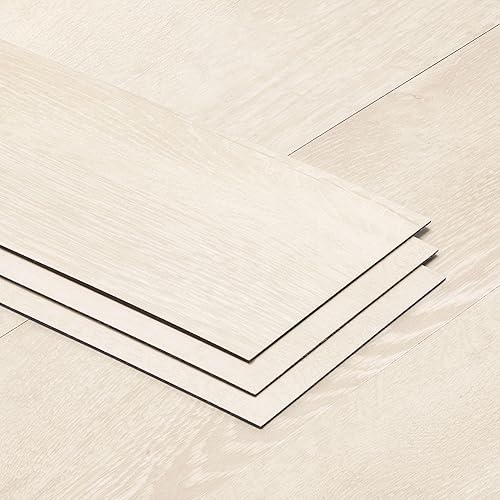 Lucida Surfaces Luxury Vinyl Flooring Planks | Glue Down Adhesive Flooring for DIY Installation | 18 Wood Look Planks | Lucida VistaLuxe | Astra | 6"x48" | 36 Sq. Ft.