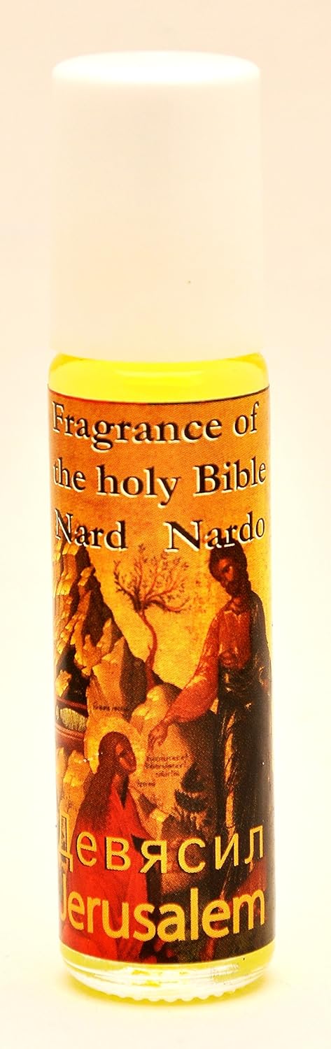 Lot of 5 Mix Anointing Oil in Roll On Bottles 10 ml - from Jerusalem