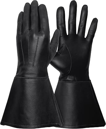 Tough Gloves Enforcer Unlined Cabretta Leather Gauntlet Gloves