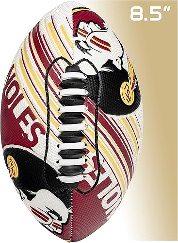 Miniatura 93 de Franklin Sports NCAA - Mini balón de fútbol juvenil - 8.5 pulgadas SPACELACE textura de fácil agarre, perfecto para niños