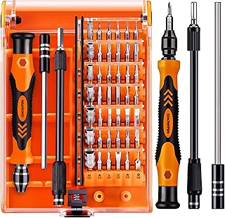 Mini Screwdriver Set, Torx Bit Set with T3 T4 T5 T6 T7 T8 T9 T10 T15 T20 Security Torx Bit, Computer repair tool kit with Phillips Head Screwdriver compatible for Nintendo Switch, iphone, PC Repair