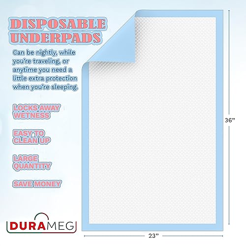 Miniatura 3 de Un mundo de ofertas almohadillas desechables azules de 23 x 36 caja de 150 unidades