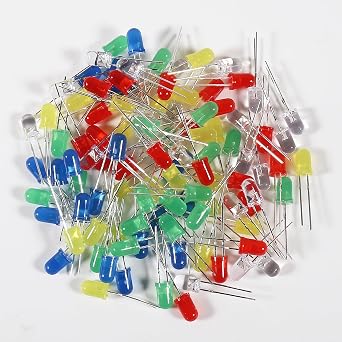 1400PCS Basic Electronics Component Assortment Kit Resistors Transistor Component Ceramic Capacitor Electrolytic Capacitor LED Diode,Common Diodes for Arduino DIY Projects