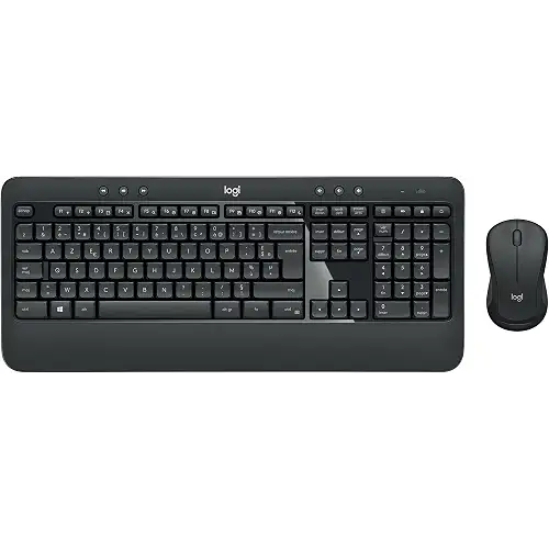 Logitech MK540 Advanced Combo Teclado y Ratón Inalámbrico para Windows