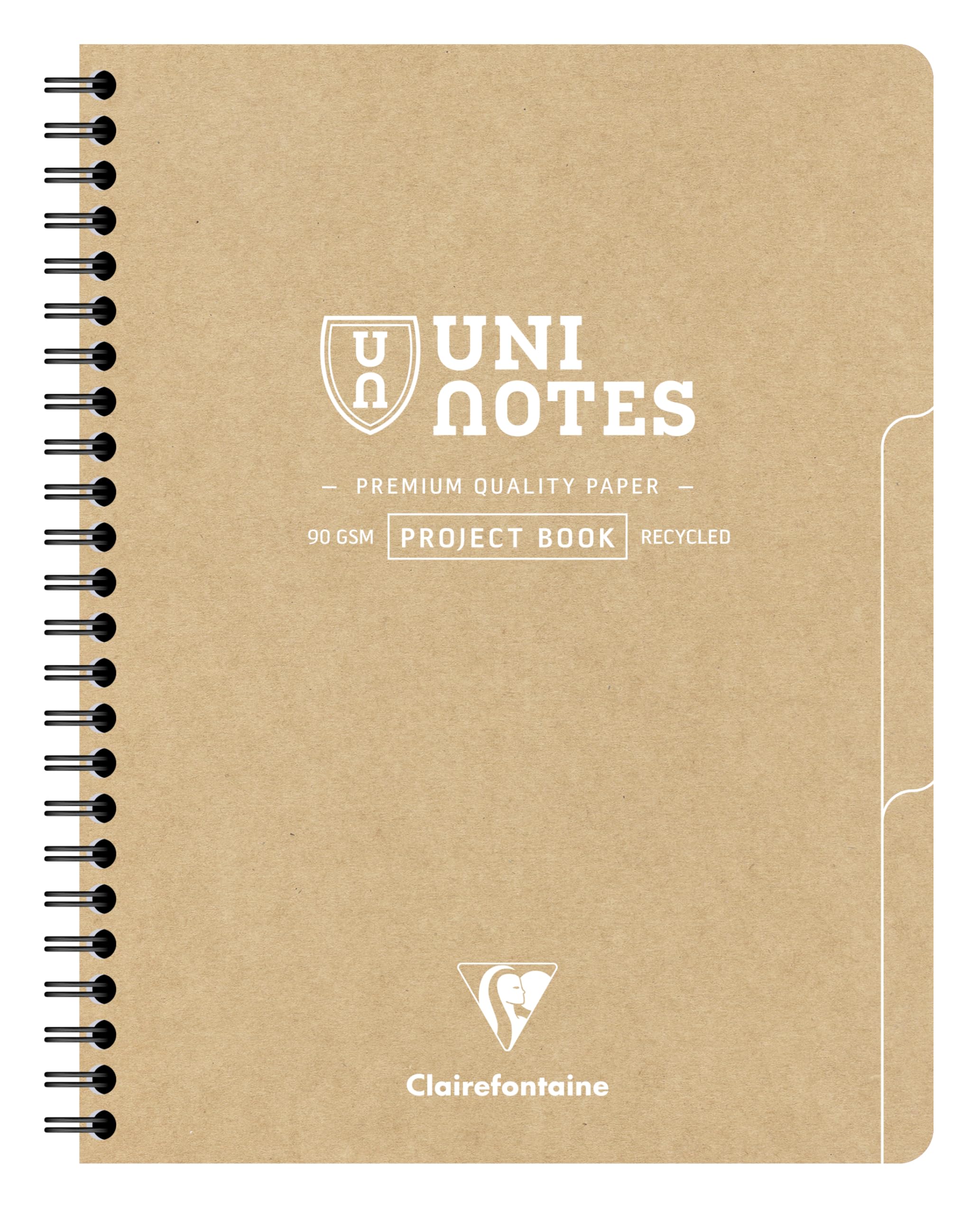 Clairefontaine 9860Cpack 5 Uninotes Project Book A5, 160 stron
