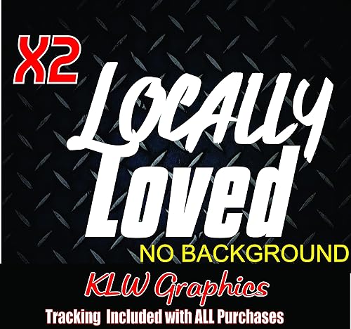 Miniatura 2 de Locally Loved - Calcomanía de vinilo pequeña para coche, camión diésel, 4 x 4, JDM 1500