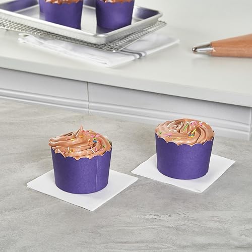 Miniatura 417 de Restaurantware Panificio Premium - Taza de papel Kraft de 10 onzas para hornear, tazas de papel para hornear, perfectas para magdalenas, cupcakes
