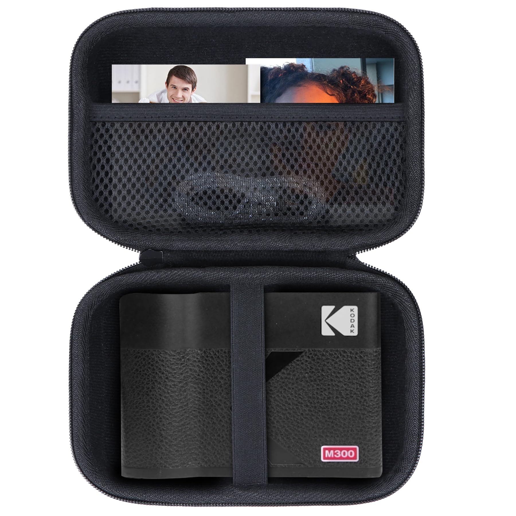 LebakortHard Carry Case Compatible with Kodak Mini Shot 3 ERA/Mini 3 ERA/Mini Shot 3 Retro/Mini 3 Retro 4PASS 2-in-1 Instant Camera and Portable Photo Printer (Black Case)Global Recycled StandardGlobal Recycled StandardGlobal Recycled Standard