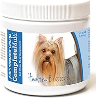 Vista 139 de Healthy Breeds Schnauzer miniatura todo en uno multivitamínico suave masticable 90