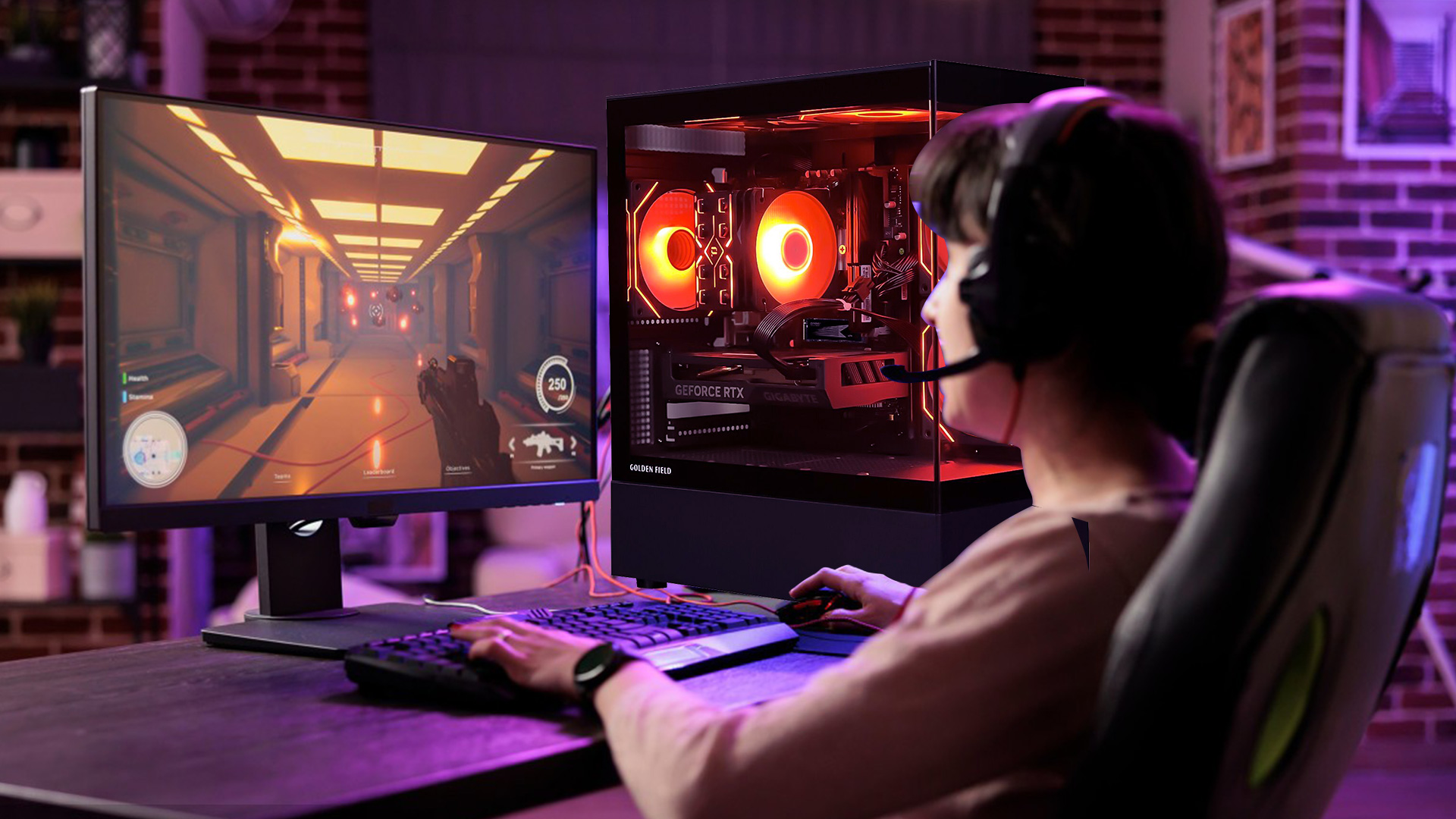 Amazon.com: HZG Gaming Computer PC Desktop Intel Core i5 2.5.-4.8