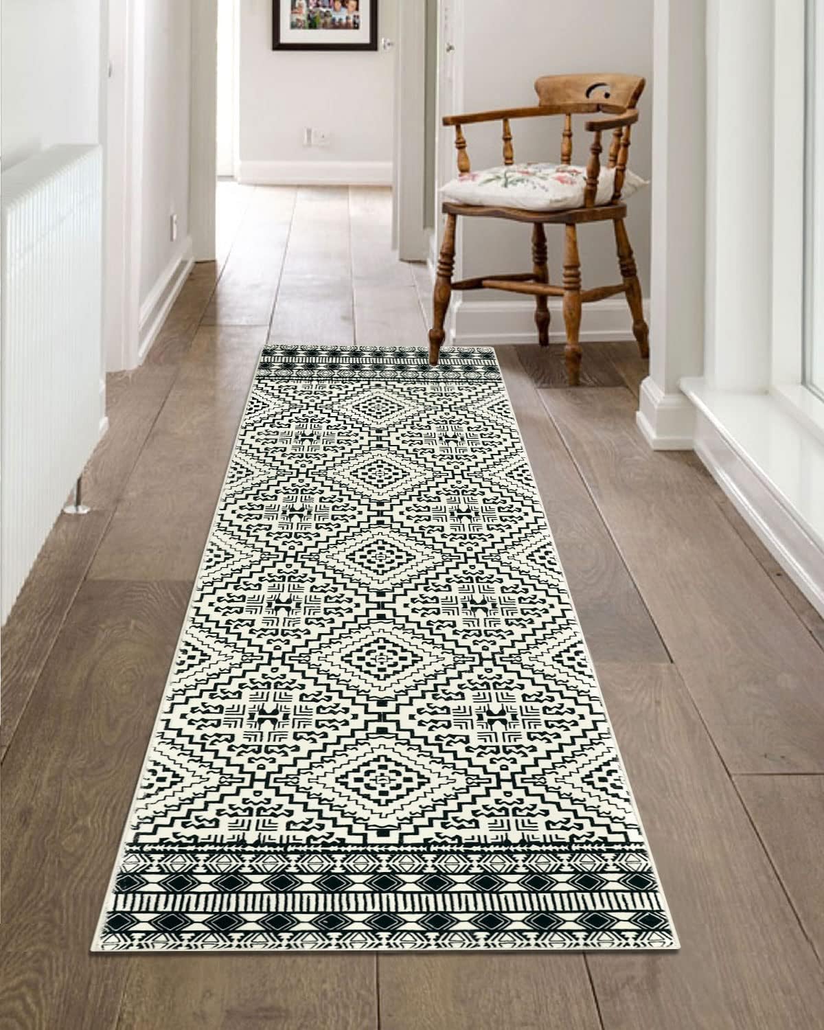 famibay Boho Runner Rug for Hallway 2x6 ft Washable Runner