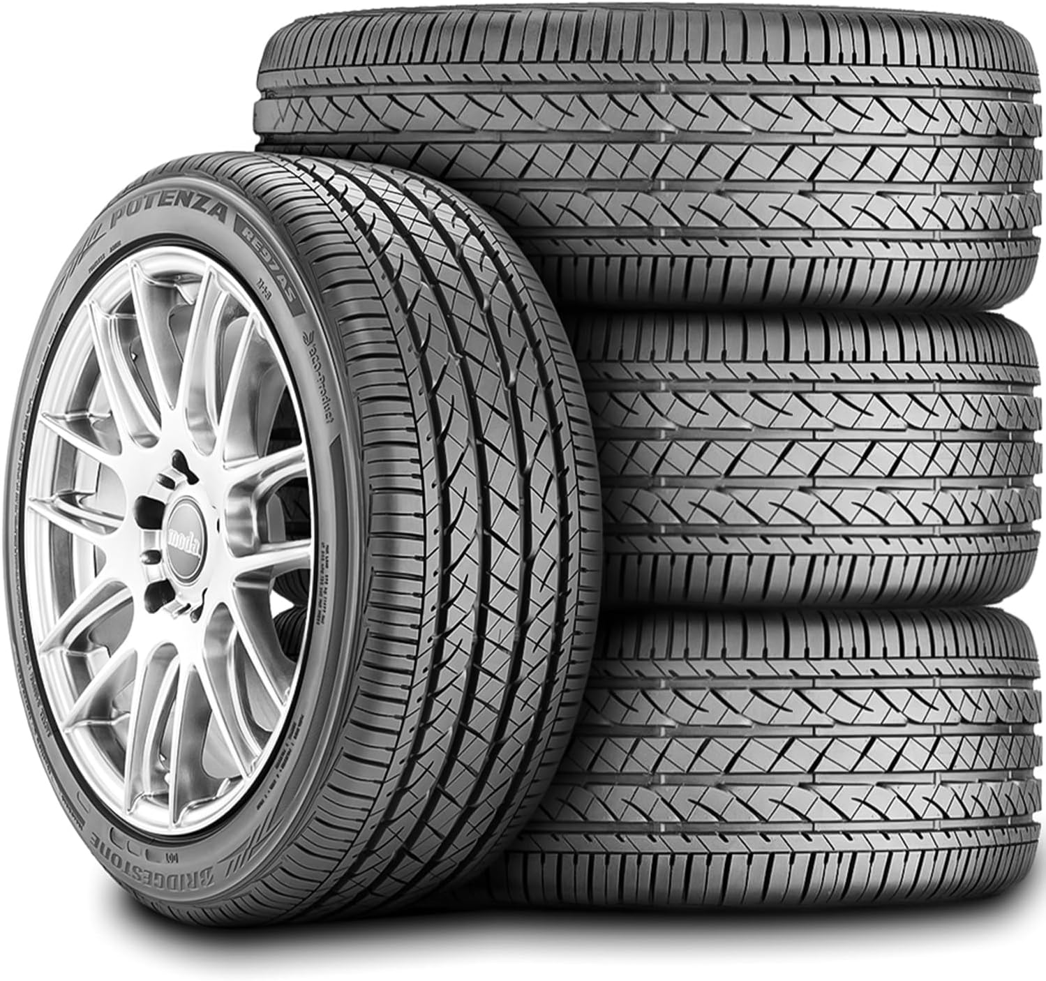 Bridgestone Potenza RE97AS Run-Flat Passenger Tire P225/50RF18 94 V