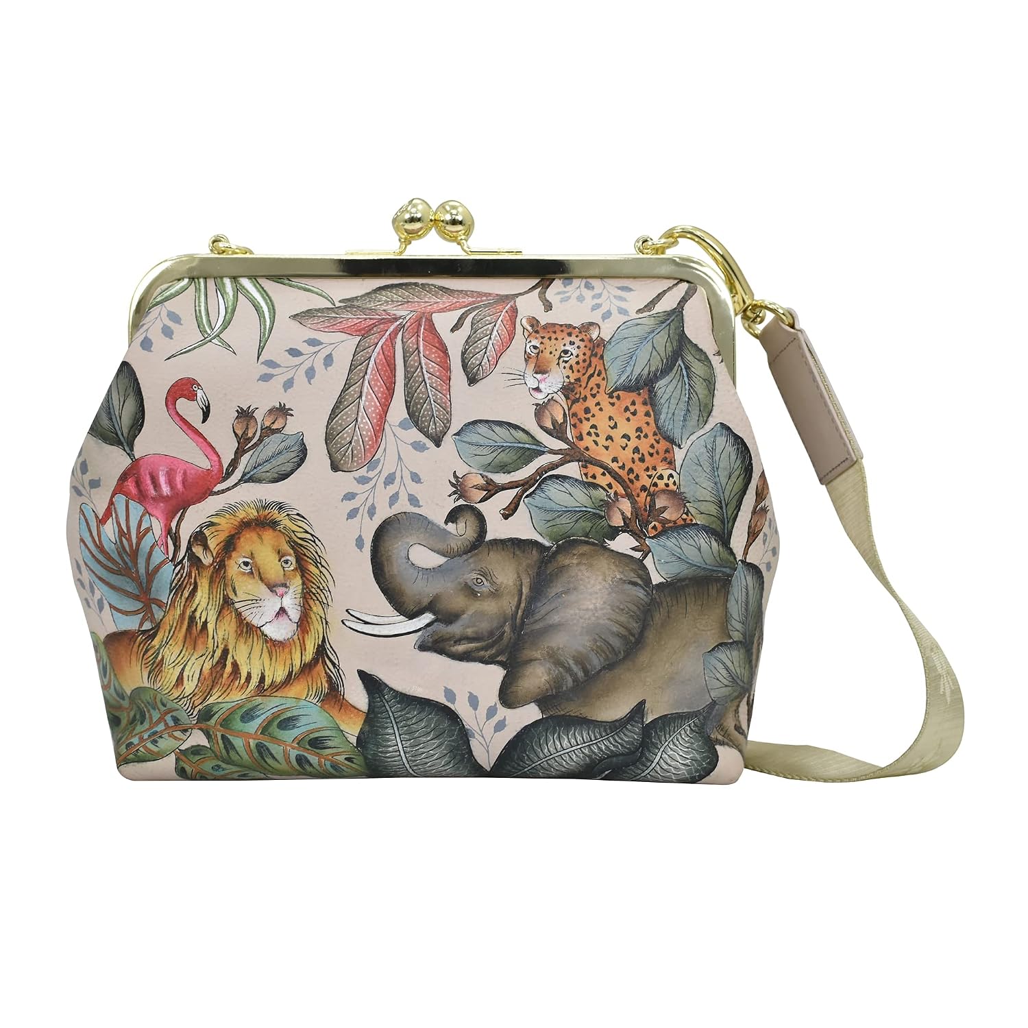 Anuschka Women’s Hand-Painted Genuine Leather Medium Frame Satchel - Review, Price and Buying Guide
