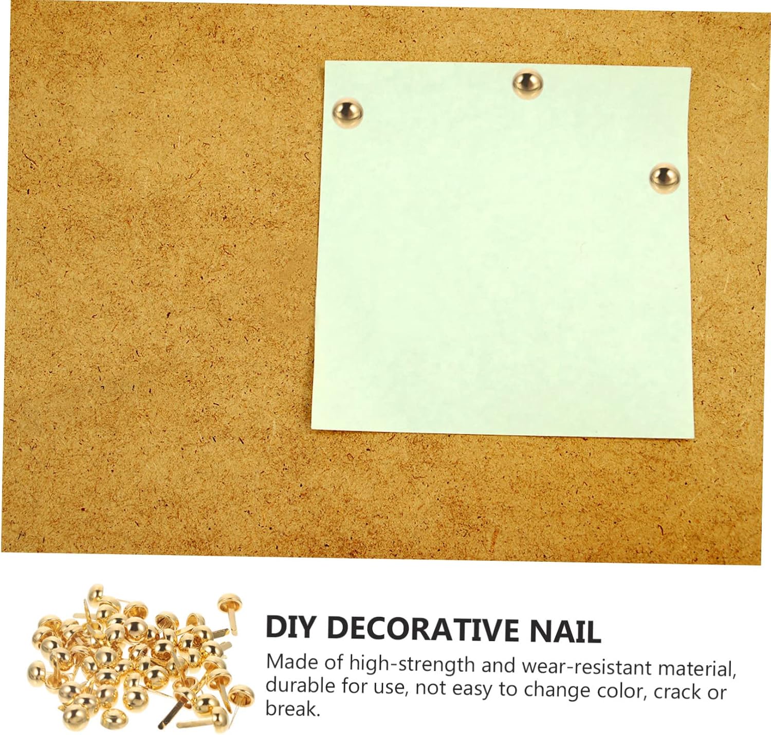 SOLUSTRE Scrapbooking Paper Fastener Brads Craft Pin Fasteners for Boys and Girls Adults 100pcs Decorative Nails