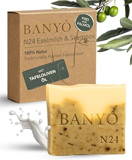 N24 Donkey Milk & Sea Moss Body Soap I Handmade Hammam Soap with 100% Natural Ingre…