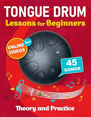 Tongue Drum Lessons for Beginners with 45 Songs Theory and Practice + Online Videos