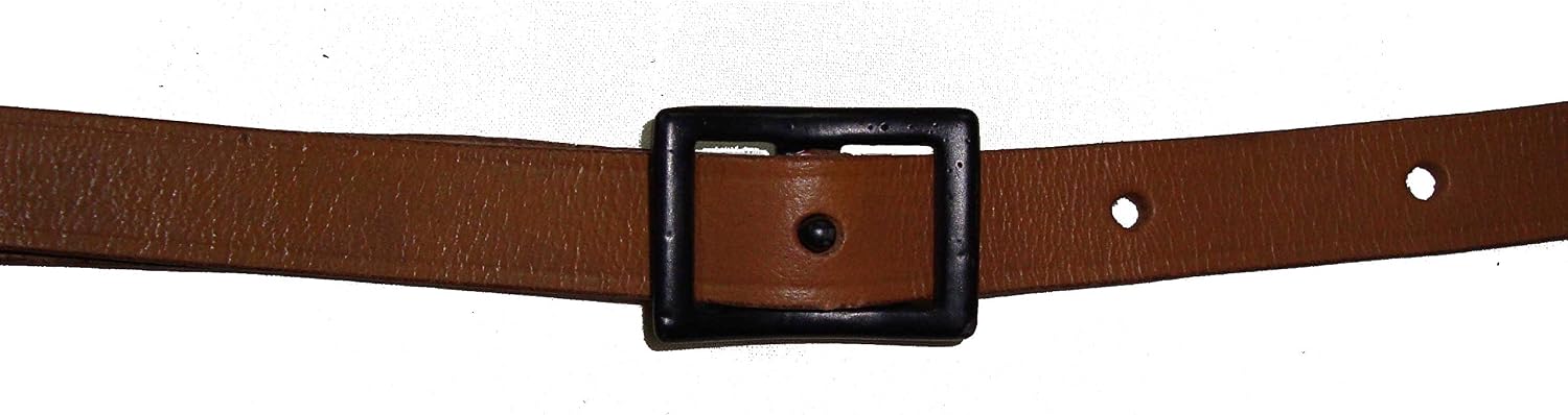 Warreplica U.S. WWII .45 Cal M7 Brown Double Shoulder Strap Holster ? Reproduction ? Authentic Collector?s Replica for Historical Reenactment, Display, Military Costume, LARP, Tactical Props