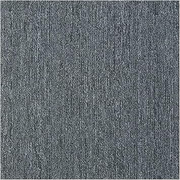 20pcs Carpet Tiles 50x50 cm 5 SQM Carpet Floor Tiles Heavy Duty Non-Slip Flooring Rugs for Commercial Retail, Office, Home, Kitchen, Bedroom, Living Room, Bathroom Dark Grey