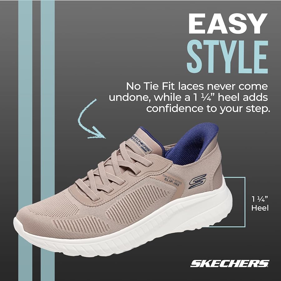 Amazon | Skechers メンズ ハンズフリー スリッポン スクワッド カオス