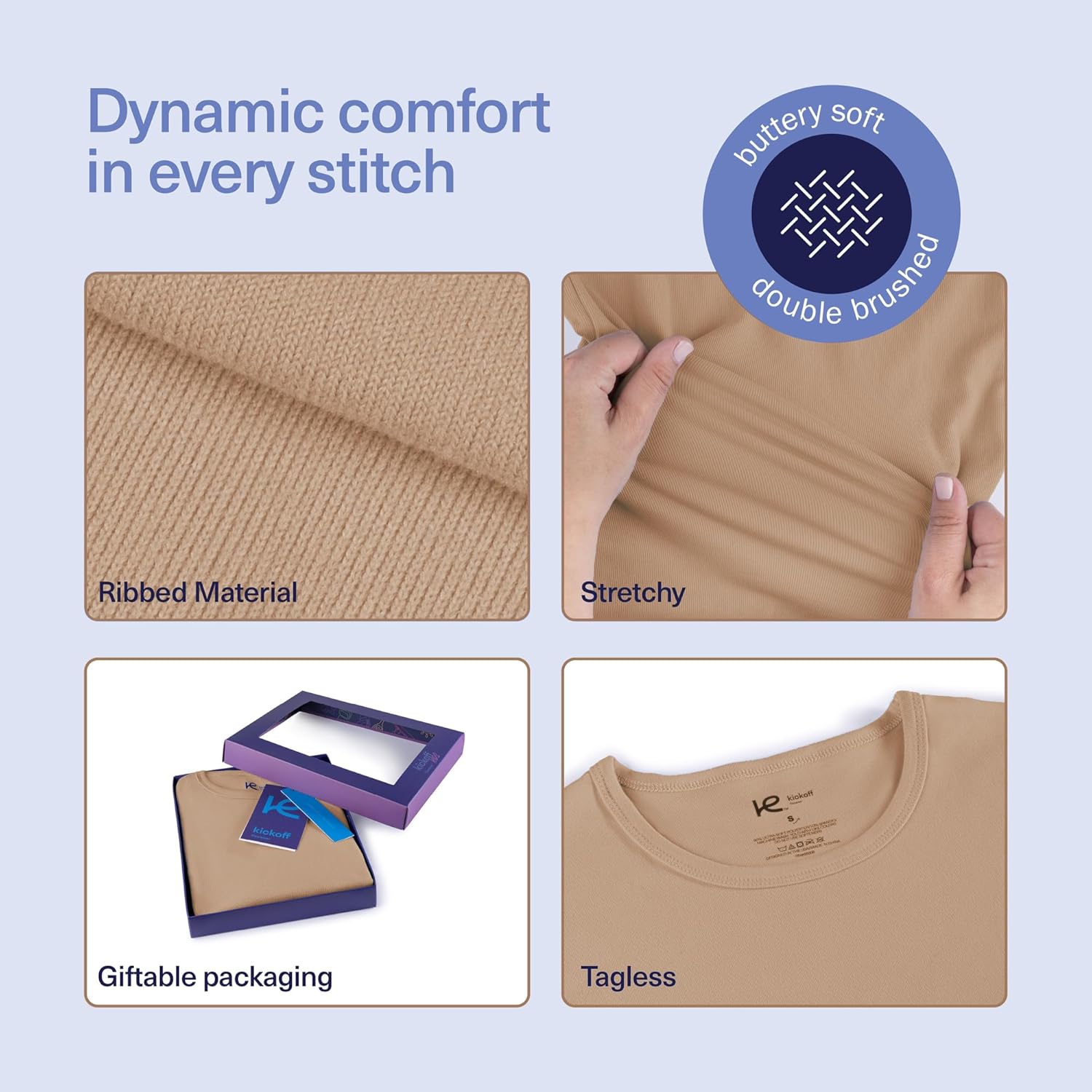 Thermal Underwear for Kids Thermals Top and Bottom Set Boys Thermal Set Kids Long Underwear BaseLayer Pajama - Image 2