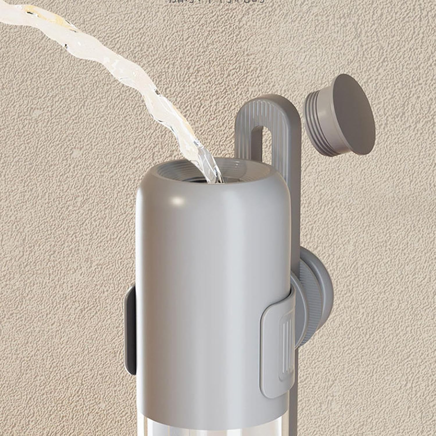 Genérico Water Dispenser for Cats – Adjustable Height Drinker – 750 ml – Non-Drip Standing Drinker for Pets – for Small Animals, Hamster, Squirrel, Hedgehog and