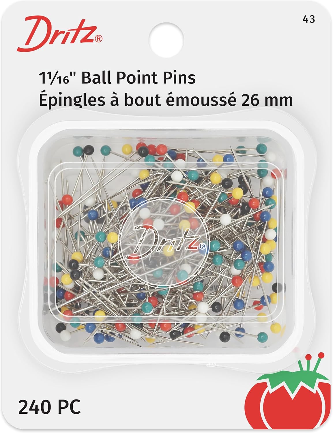 Dritz Ball Point Pins 350/Pkg