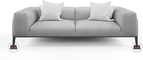 Miniatura 9 de Copas de goma de 2 x 2, almohadillas antideslizantes para muebles, agarre antideslizante, pies antideslizantes para muebles, protector de suelo