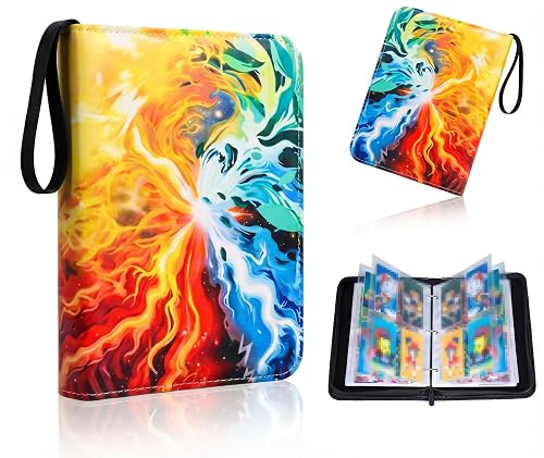 KORVORIA Album de Cartas Coleccionables, 440 Album para Cartas Magic, 55 Páginas Álbum De Cartas