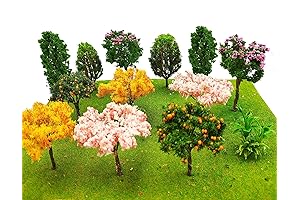 16 Piece Miniature Fairy Trees for Crafts 1-3
