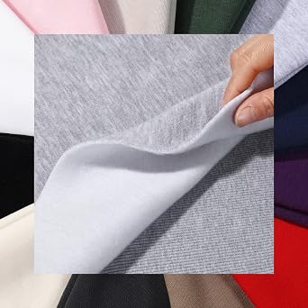 Sweatshirt Fabric Heavy Brushed Jumbo Fleece Cotton French Terry Matching Rib, 380G 14Ounce by Neotrims UK. Bottle Green, Combo2 2m Fab + 1m Rib