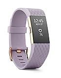 Fitbit Charge 2 Heart Rate + Fitness Wristband, Special Edition, Lavender Rose Gold, Small (US Version) Special Edition Lavender Rose Gold Small (Pack of 1)