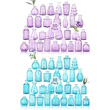 Glass Bud Vases in Bulk Set of 60,Small Glass Vases as Wedding Centerpieces for Tables,Clear Flower Vases for Home Decor,Party Decor,Gift Ideas