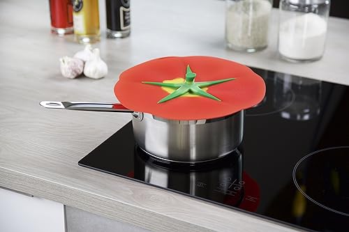 Miniatura 2 de Charles Viancin - Tapa de silicona para tomate para almacenamiento de alimentos y cocinar - 8 pulgadas - Sellado hermético en cualquier superficie
