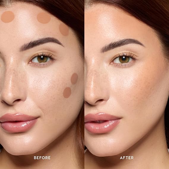 ColourPop Liquid Bronzer for Face - Buildable, Lightweight Liquid Contour + Makeup Bronzer - Blendable, Hydrating Formula with Squalane + Vitamin E - Light Warm Golden Tan, Sunset Beach (0.27 oz)